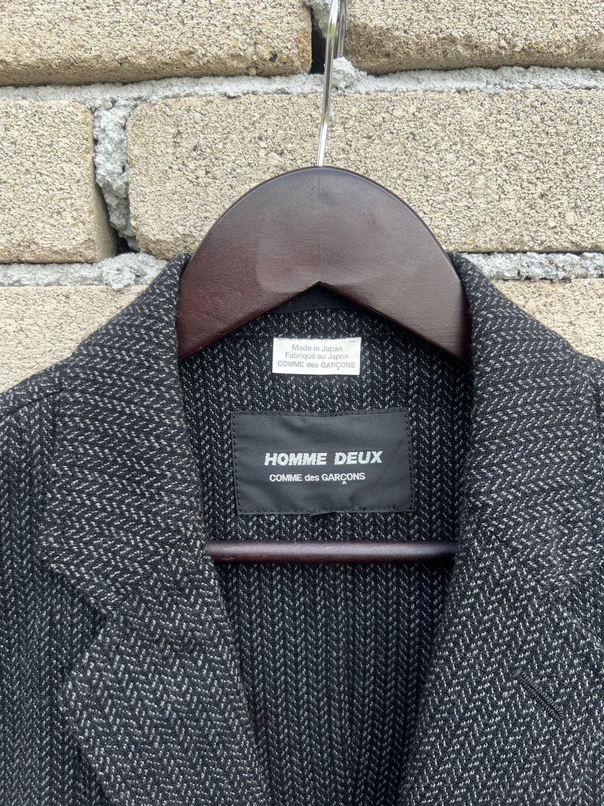 Comme des Garcons Homme Comme des Garcons Homme Deux Blazer Size US XS / EU 42 / 0 - 8 Thumbnail