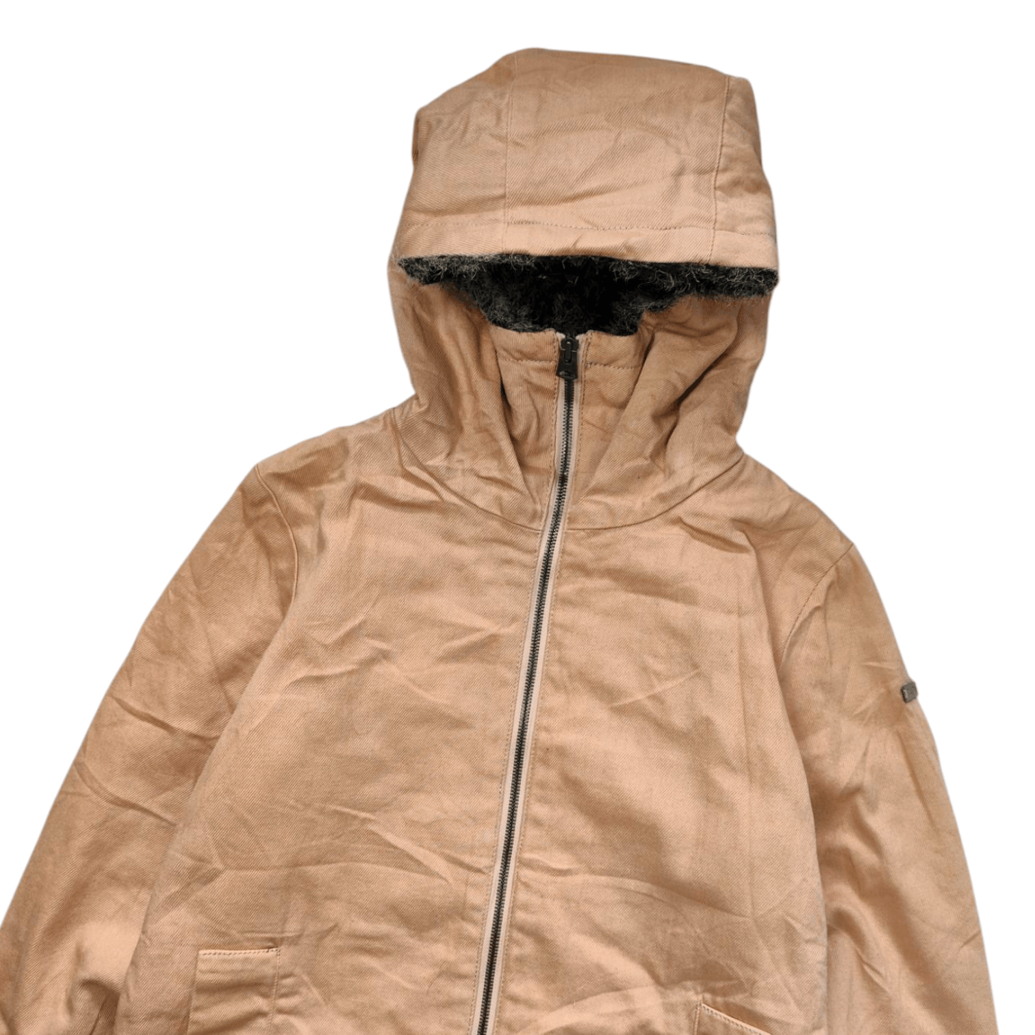 Bape BAPY by BAPE Fur Inner Canvas Hoodie Jacket Size M / US 6-8 / IT 42-44 - 3 Thumbnail