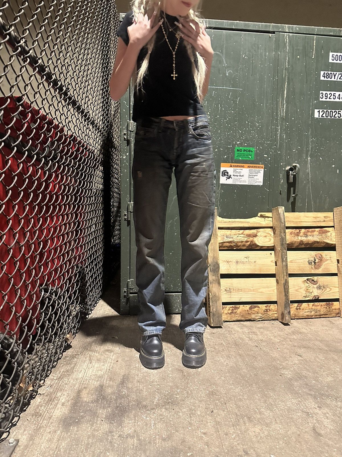 Rick Owens SLAB Mudwash Denim Jeans