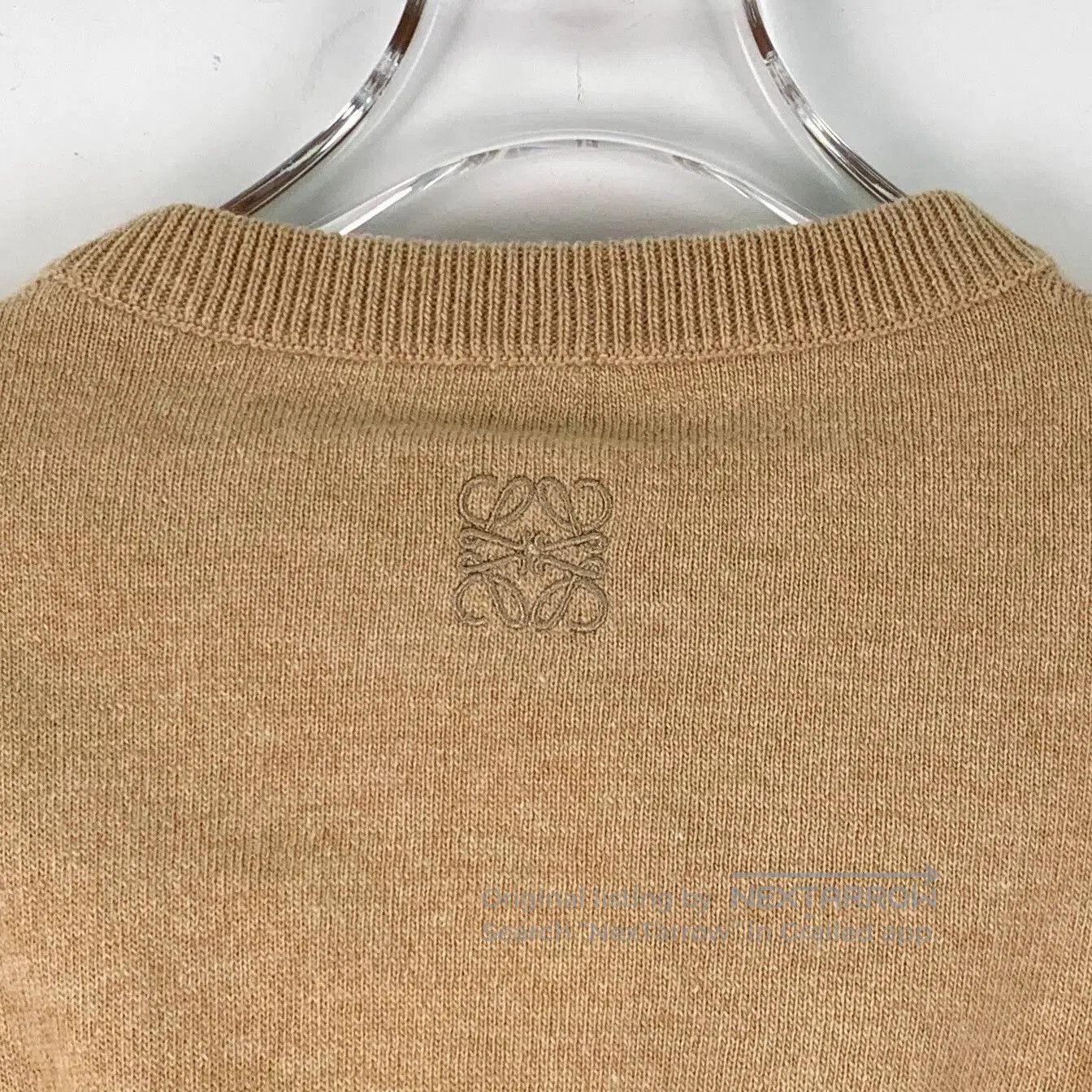 Other Loewe Brown Logo Embroidered Wool Sweater. Size US S / EU 44-46 / 1 - 5 Thumbnail