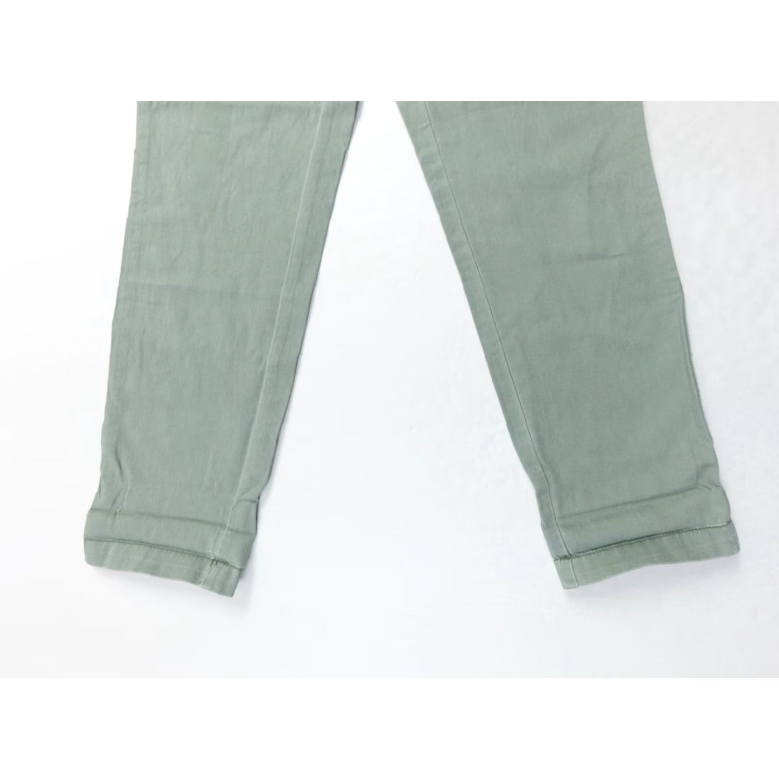 Vintage Woolrich Womens Chino Pants Size 6 Green Tapered Casual 27" Inseam Outdoor Size 28" / US 6 / IT 42 - 3 Thumbnail