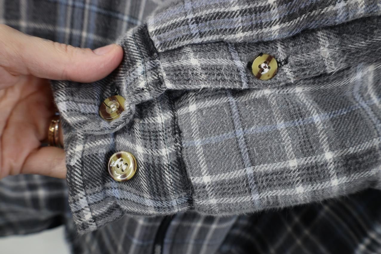 Vintage Vintage 90s Streetwear Quilted Flannel Hooded Shirt Jacket Size US M / EU 48-50 / 2 - 4 Thumbnail