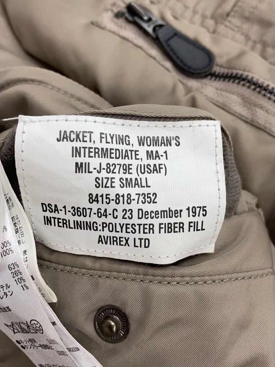 Avirex Avirex x Moussy Ma-1 Nylon Flight Jacket Beige Size US S / EU 44-46 / 1 - 4 Thumbnail