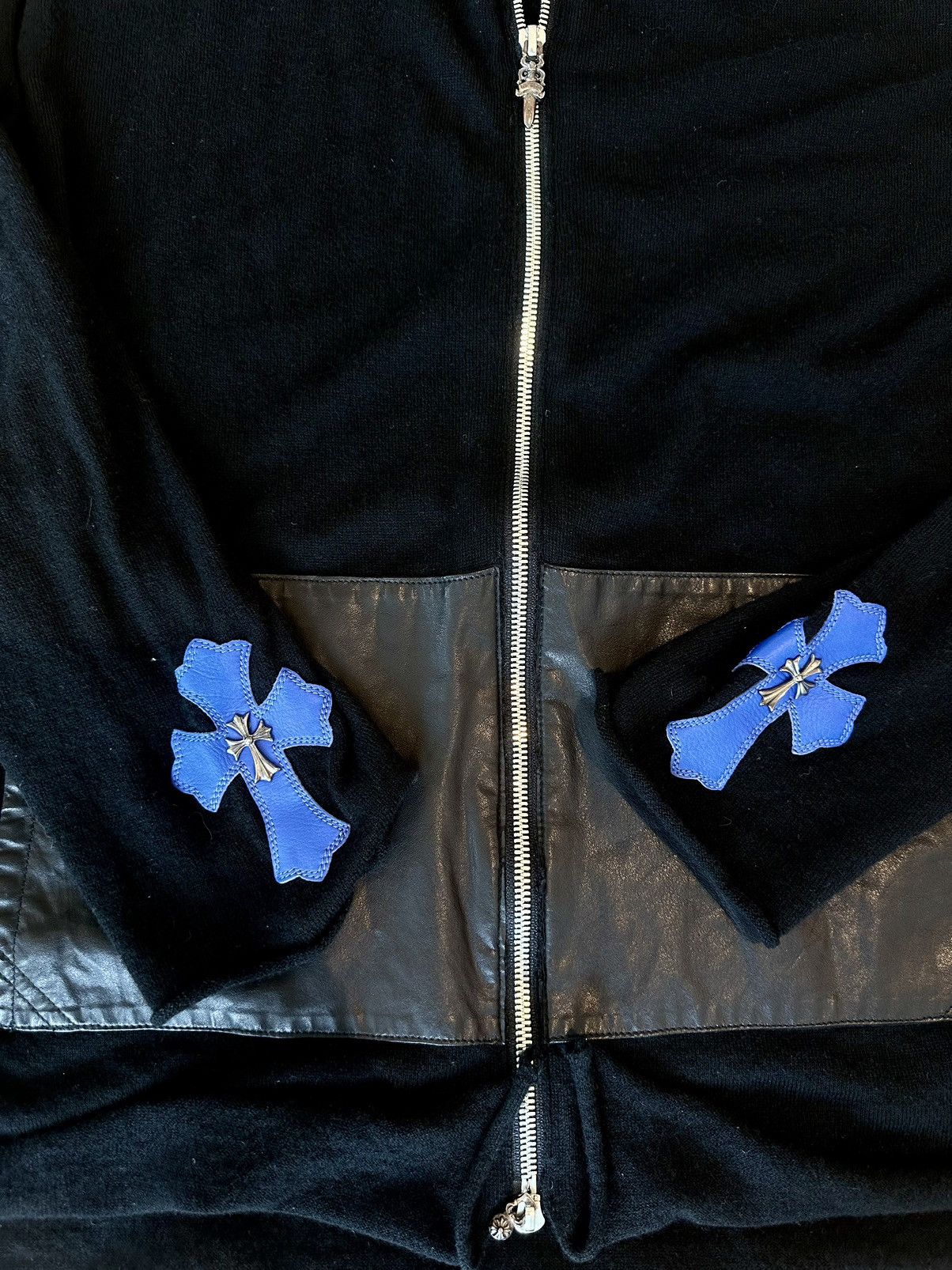Chrome Hearts CHROME HEARTS 1:1 CROSS PATCH HOODIE L XL Size US L / EU 52-54 / 3 - 3 Thumbnail