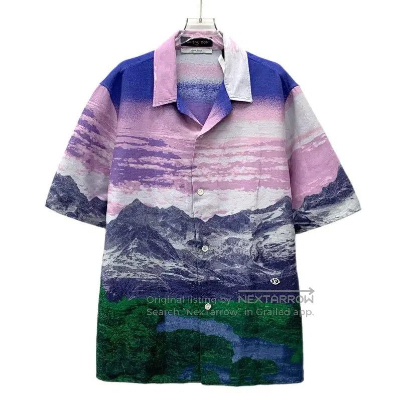 Louis Vuitton Louis Vuitton XL Colorblock Cotton Women's Shirt . Size XXL / US 16-18 / IT 52-54 - 1 Thumbnail