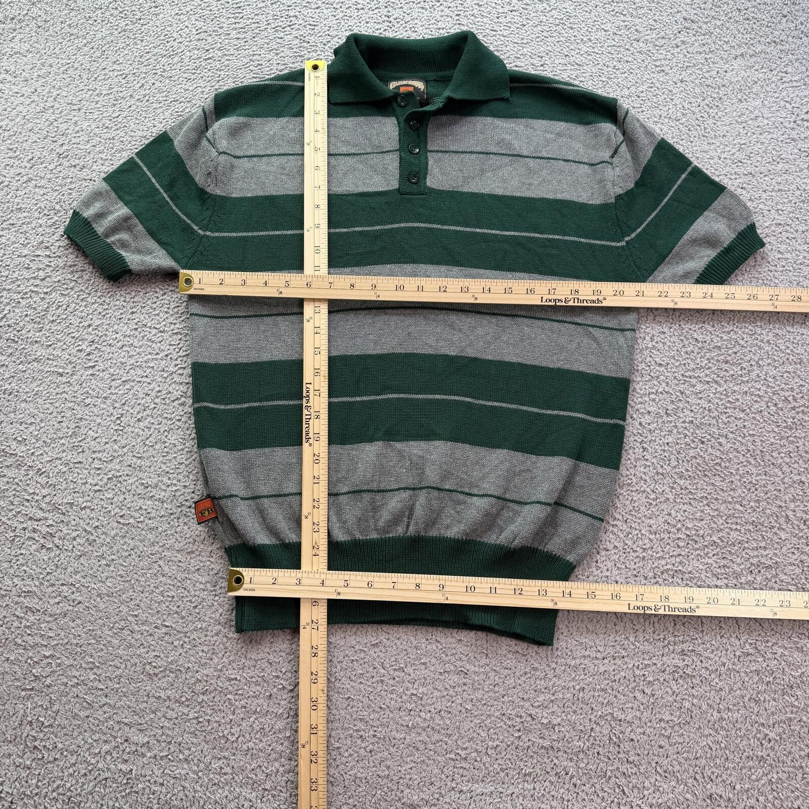 Other Vintage County Seat Knit Polo Sweater Shirt Striped Y2K S Size US S / EU 44-46 / 1 - 3 Thumbnail
