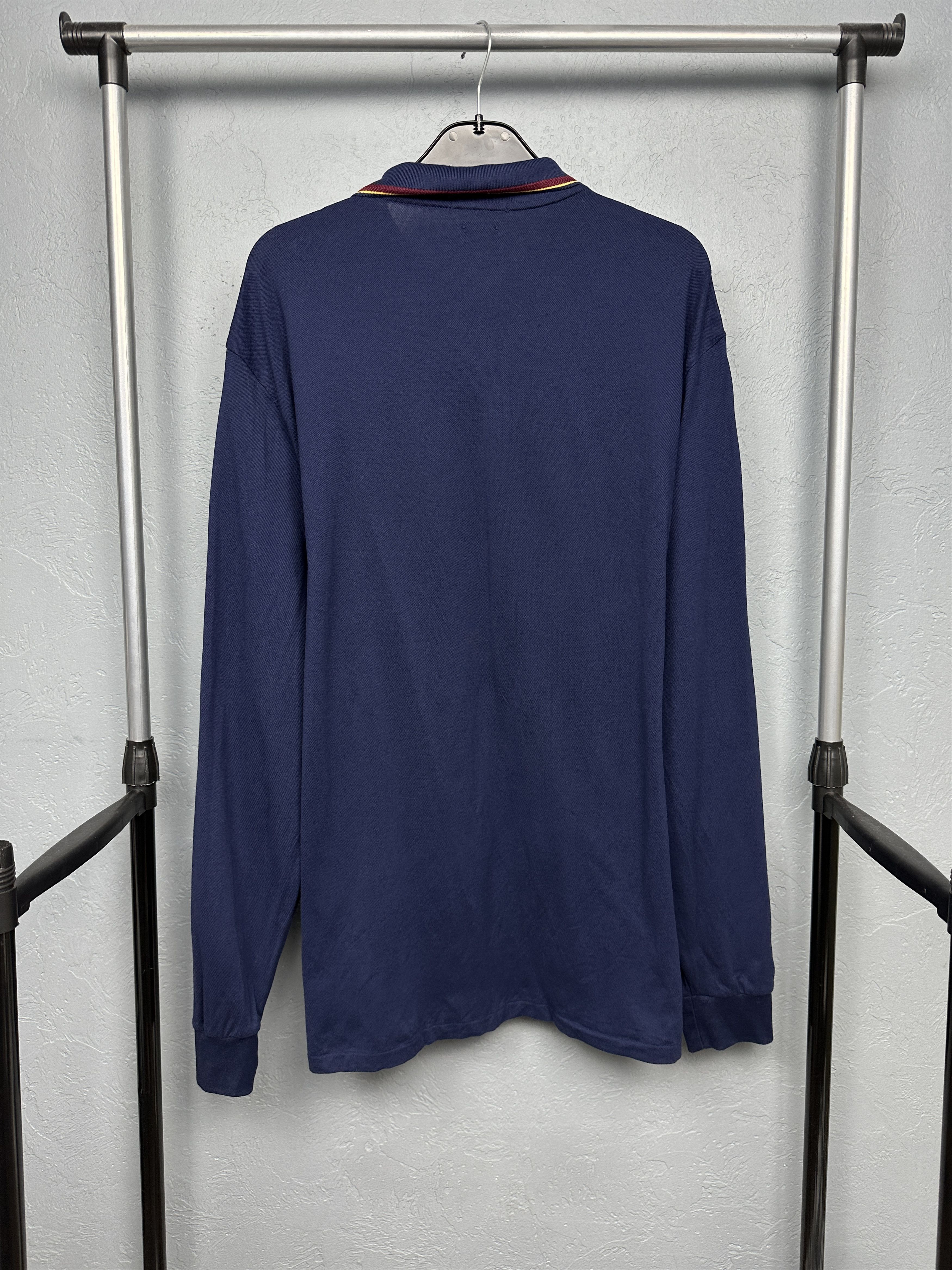 Polo Ralph Lauren Polo Ralph Lauren Mens Long Sleeve Polo Shirt Slim Fit Size US XXL / EU 58 / 5 - 7 Thumbnail