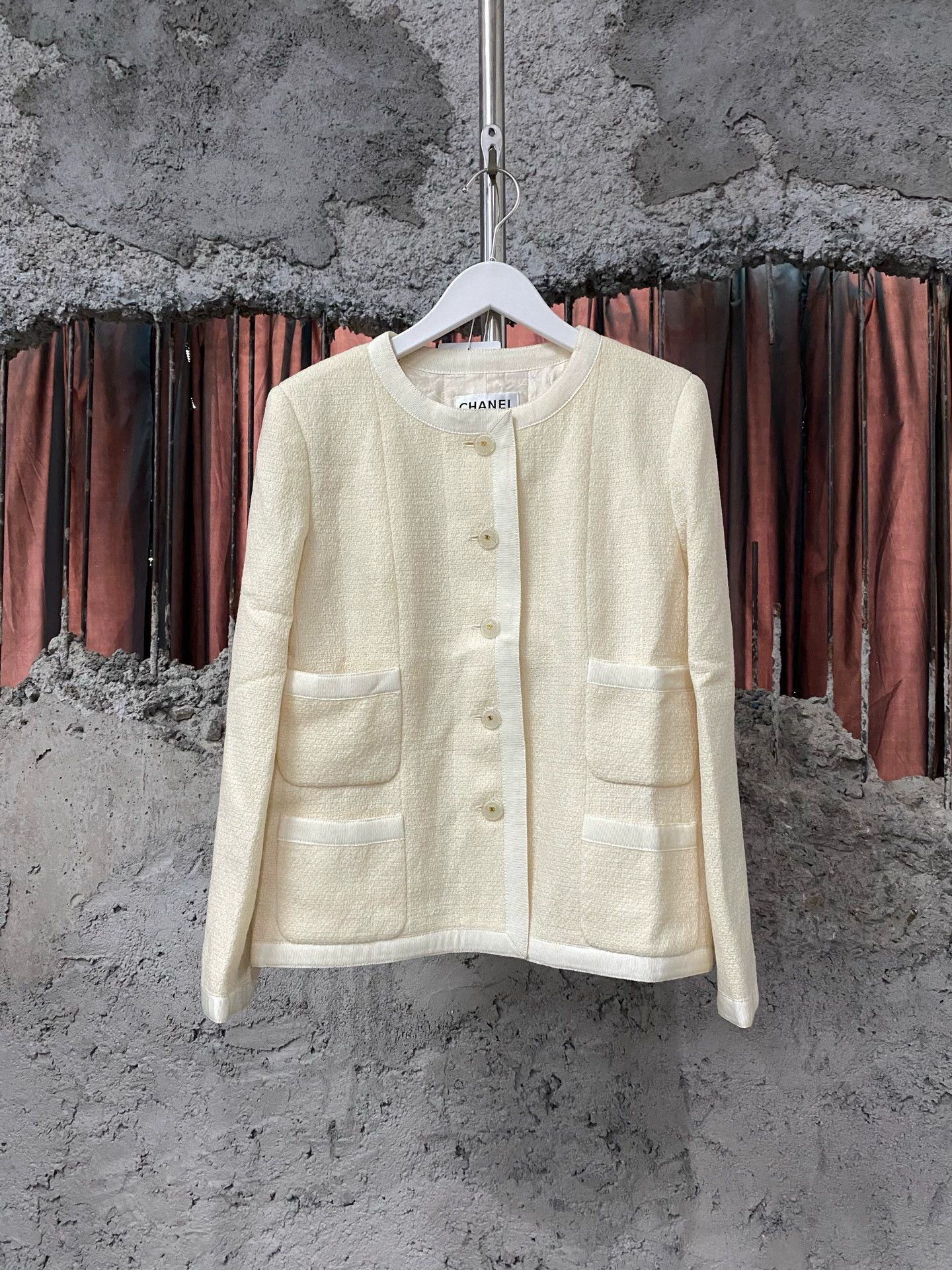 Chanel Chanel vintage jacket worn by Rei Naoi (size 3) Size L / US 10 / IT 46 - 1 Thumbnail