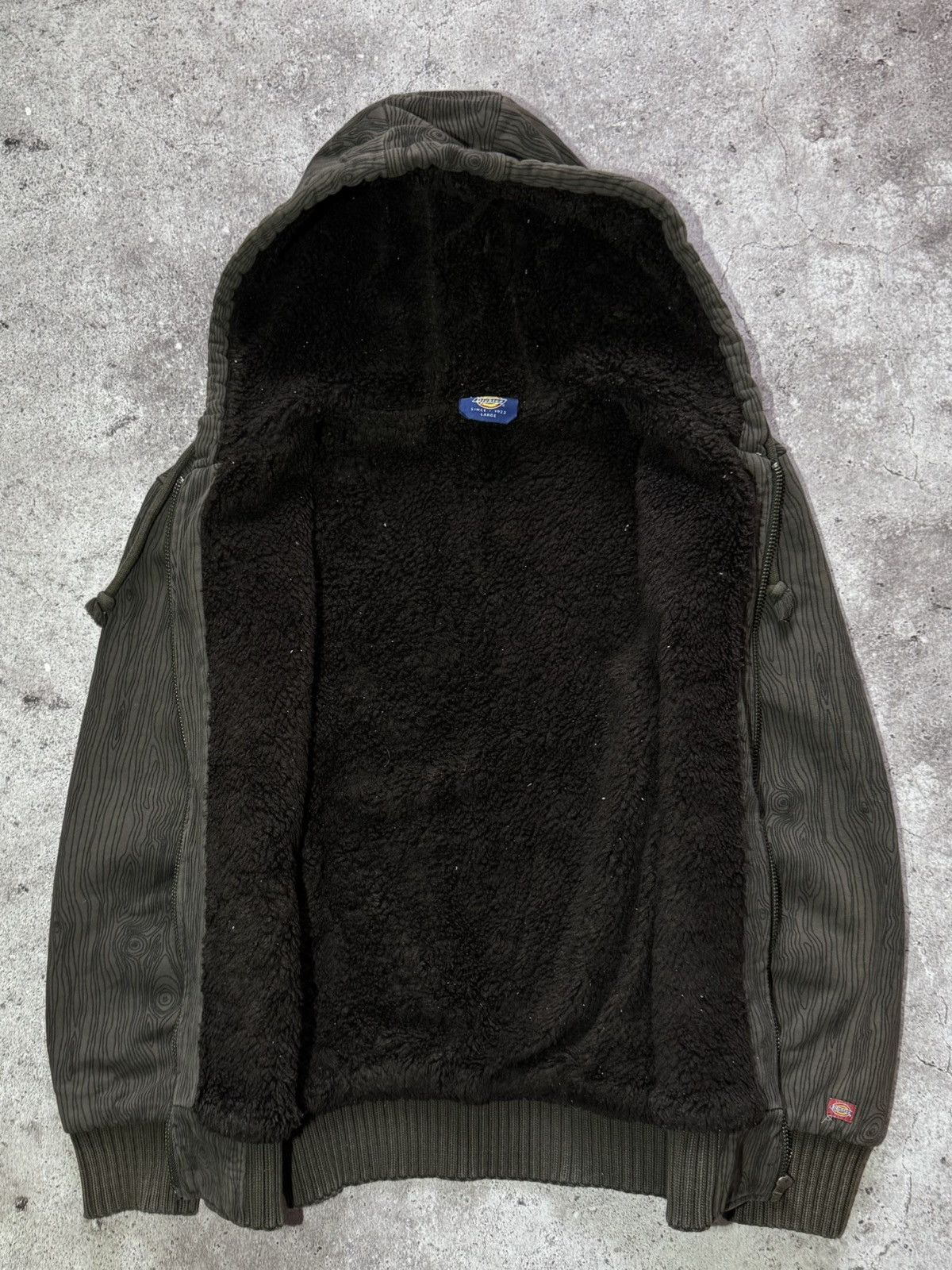 Dickies Dickies Vintage Sherpa Teddy Jacket - Hoodie Streetwear y2k Size US L / EU 52-54 / 3 - 6 Thumbnail