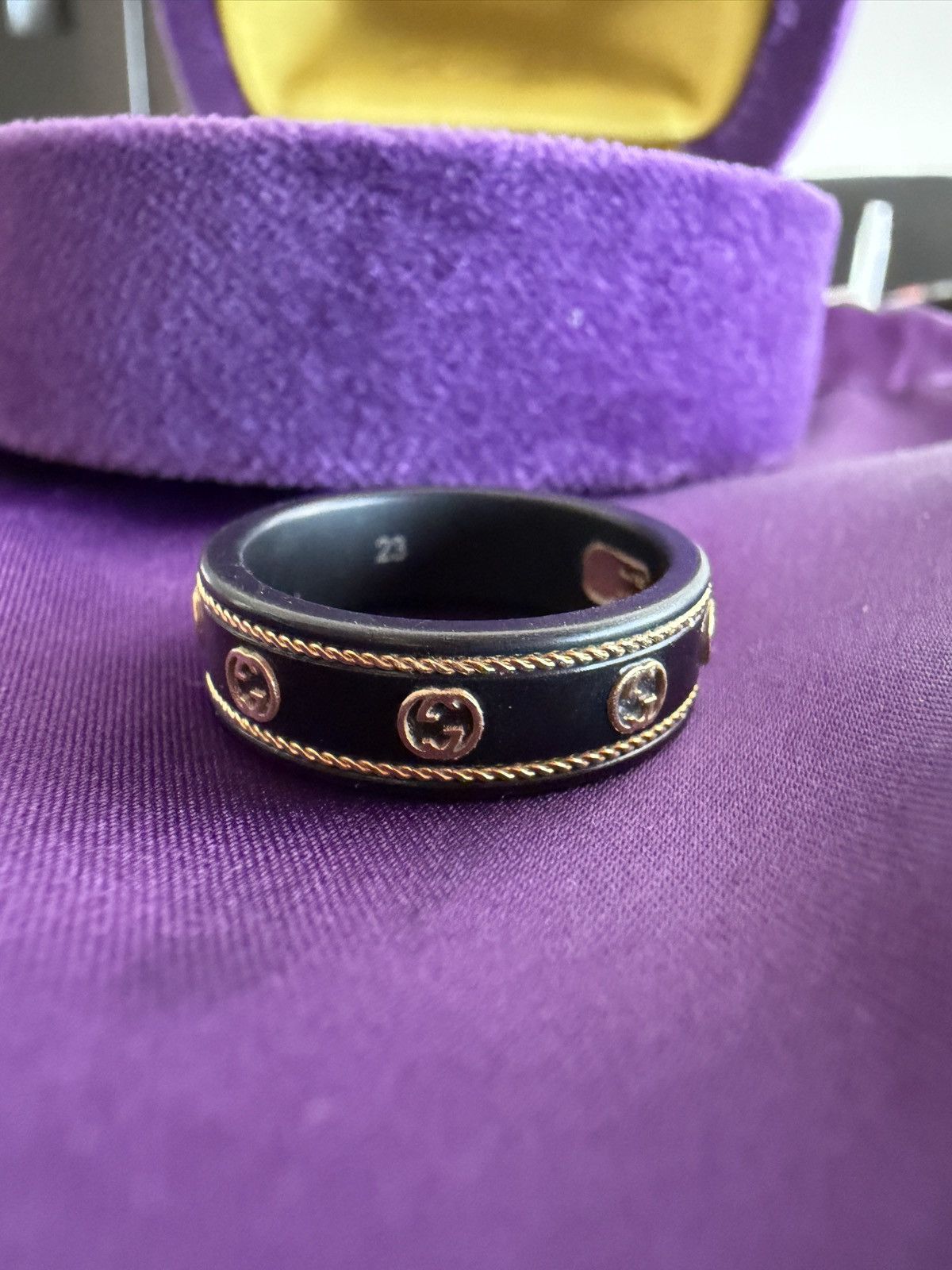 Gucci Gucci Icon Ring 18k Yellow Gold Size ONE SIZE - 4 Thumbnail