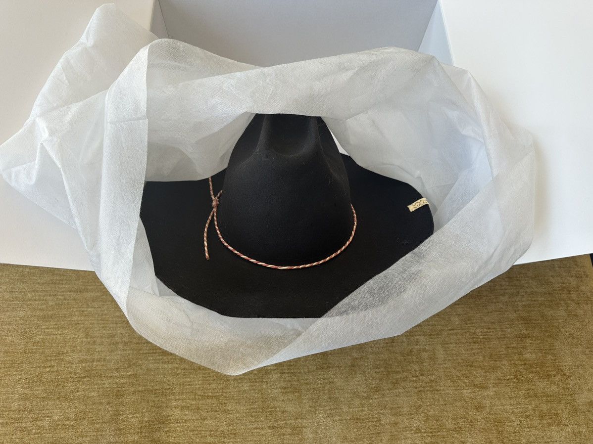 帽子 visvim VIN COWBOY HAT CONCHO BLACK M/L VIN COWBOY HAT