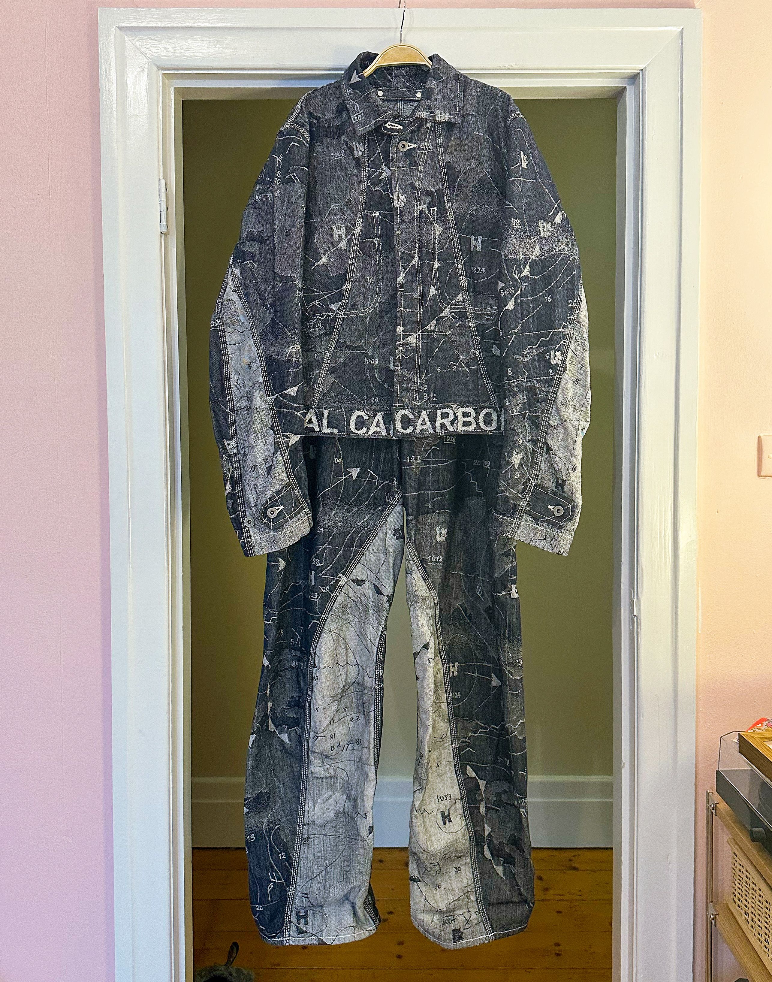 Issey Miyake SS08 A.P.O.C. Denim "CARBON NEUTRAL" set Size US 34 / EU 50 - 1 Thumbnail