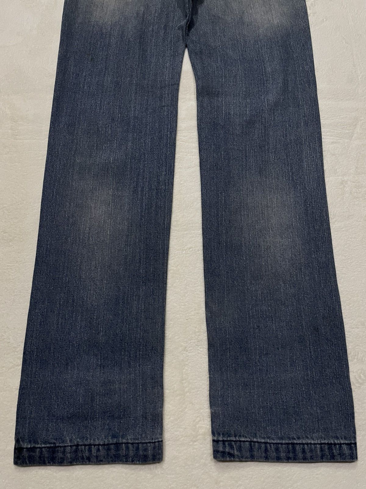 Vintage Vintage Doublefocus Straight Cut Mudwash Denim Jeans Size US 32 / EU 48 - 13 Thumbnail