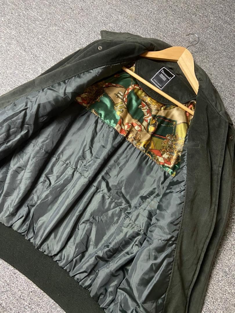 Japanese Brand Tauzend Brand Geometric Embroidered Suede Jacket (175) Size US L / EU 52-54 / 3 - 5 Thumbnail