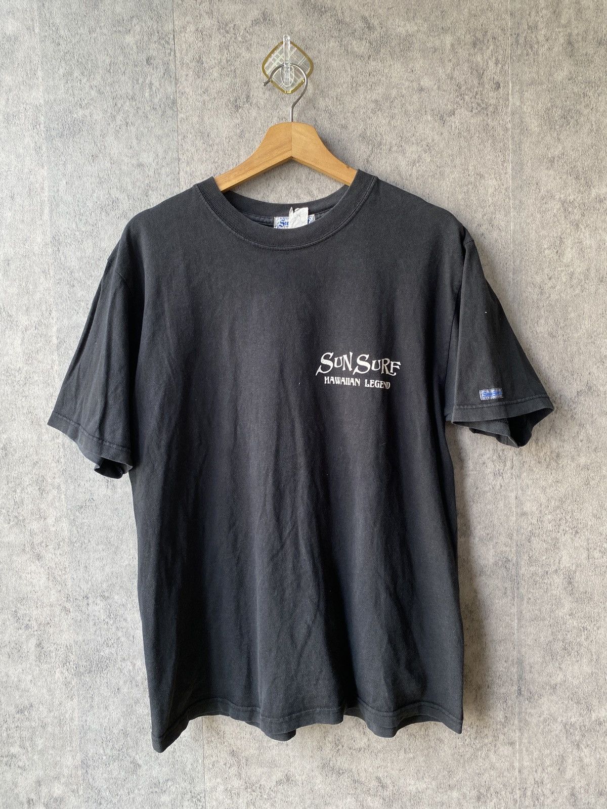 Japanese Brand × Sun Surf Vintage Sun Surf Hawaiian Legend Koi Fish Design T Shirt Size US L / EU 52-54 / 3 - 2 Thumbnail