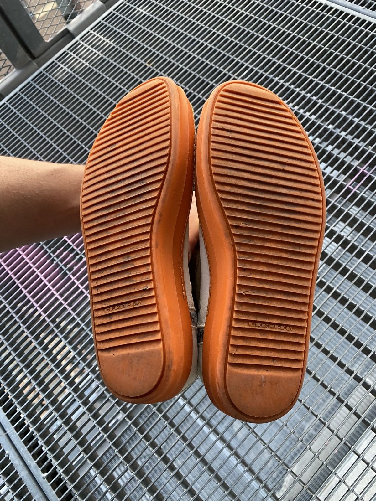 Rick Owens Drkshdw Rick Owens Drkshdw Pocket High Ramones Sneakers Size US 8 / EU 41 - 11 Thumbnail