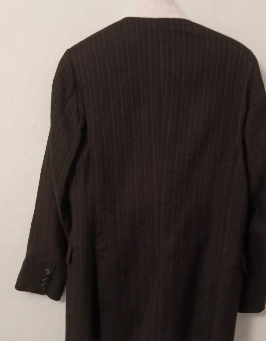 Dries Van Noten Dries Van Noten striped white lapel suit jacket Size 44R - 2 Thumbnail