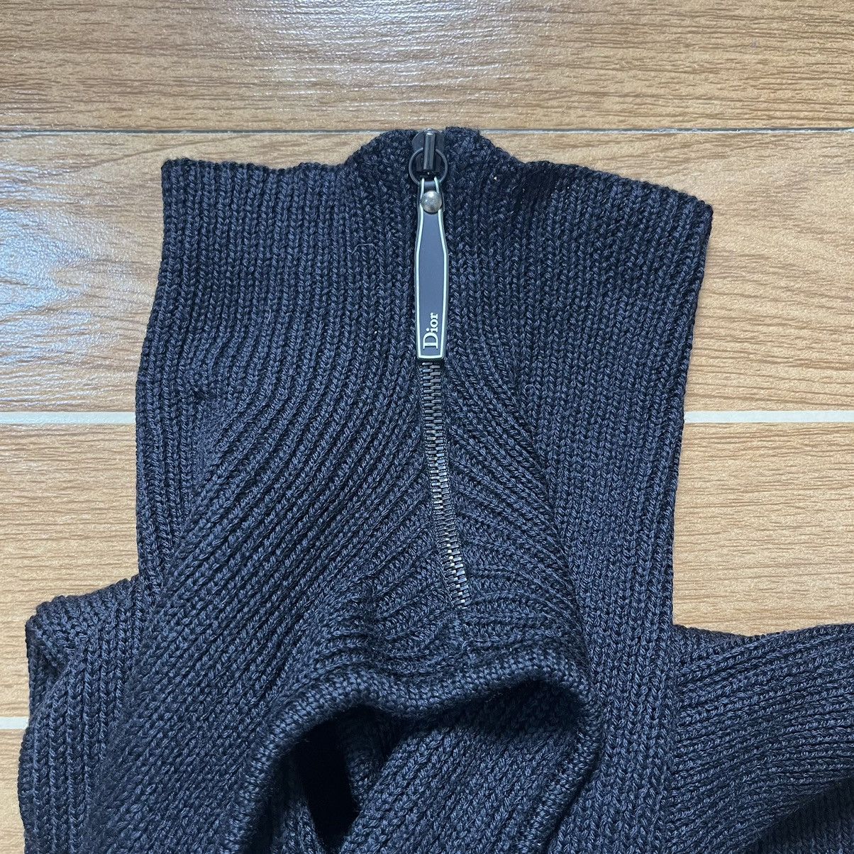 Dior Christian Dior by John Galliano Turtle Neck Knitted Tops Size XS / US 0-2 / IT 36-38 - 7 Thumbnail