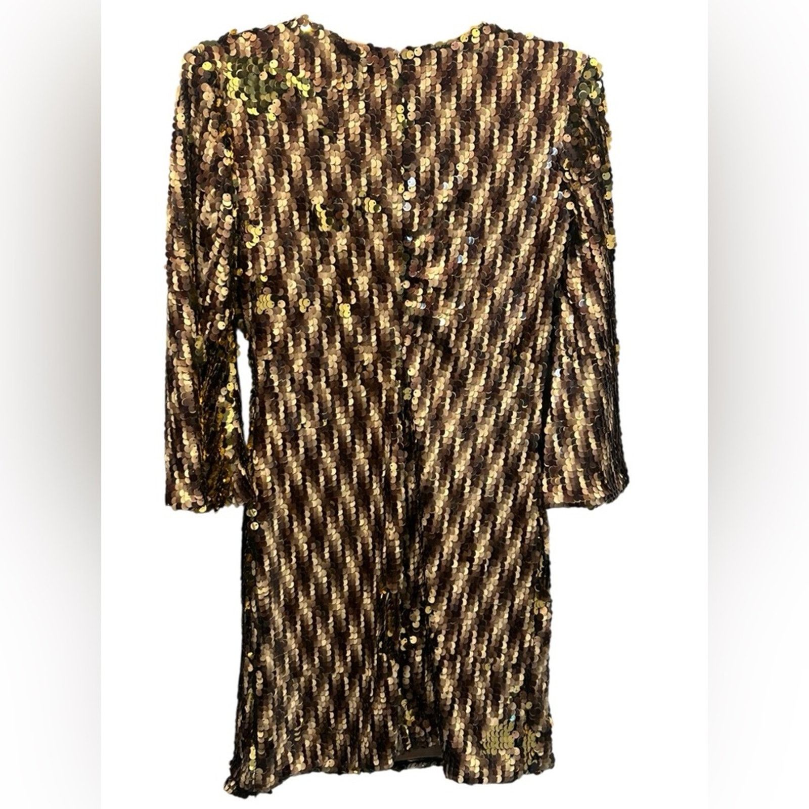 mini gold dresses Hannah Mini Dress