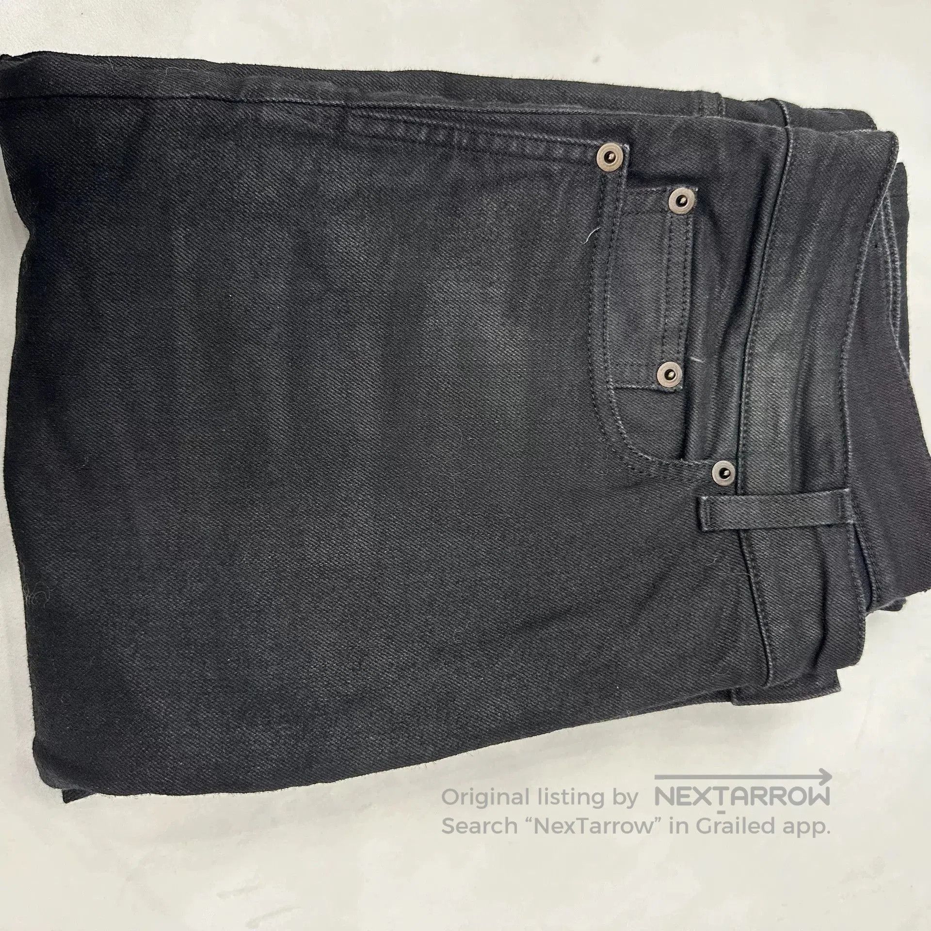 Saint Laurent Paris Saint Laurent Black Slim Fit Jeans. Size US 32 / EU 48 - 8 Thumbnail