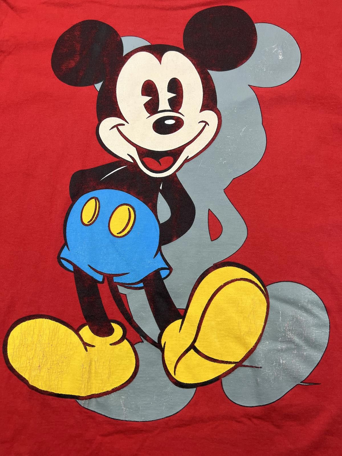 Mickey & Co. Mickey Mouse Red Graphic T-Shirt Size ONE SIZE - 2 Thumbnail
