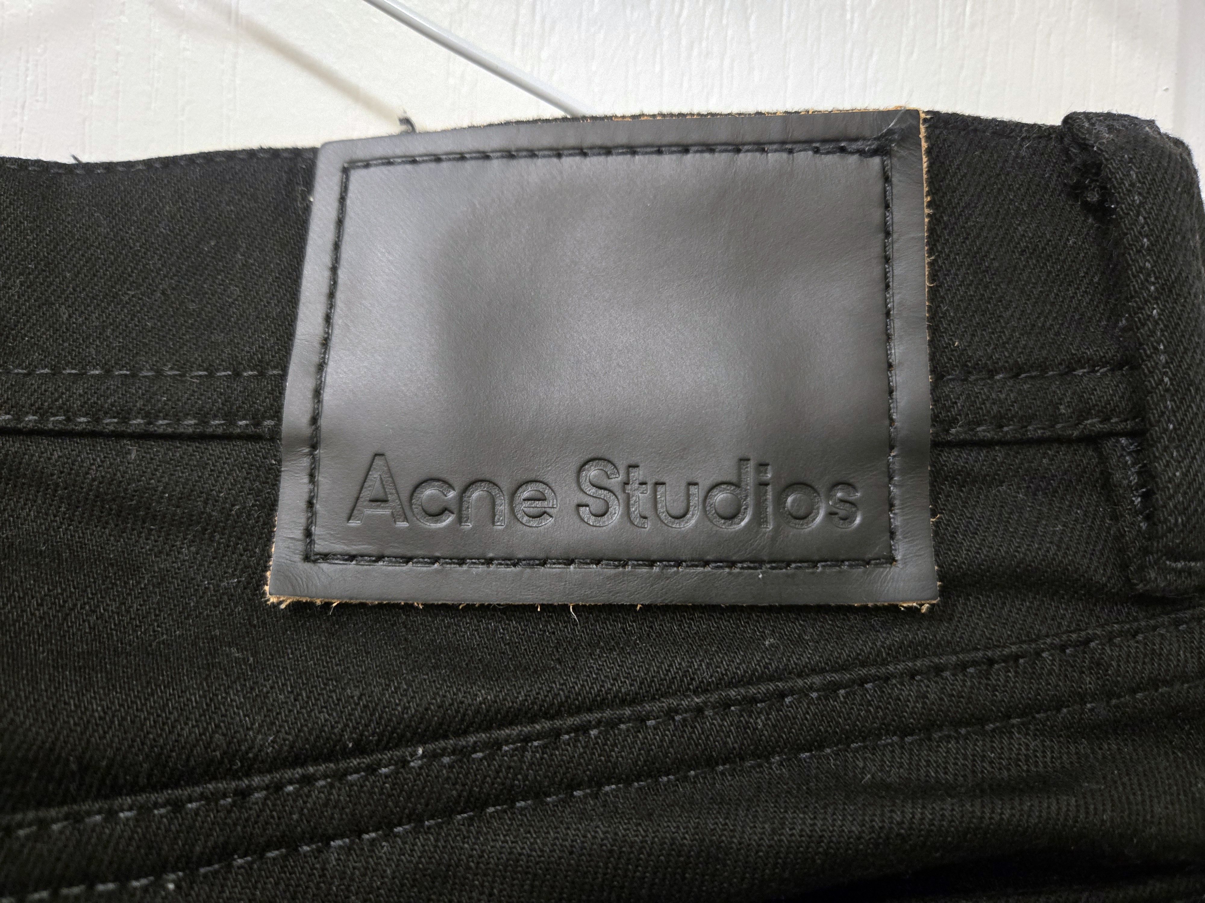 Acne Studios 30x27 North Stay Black Jeans Size US 30 / EU 46 - 4 Thumbnail