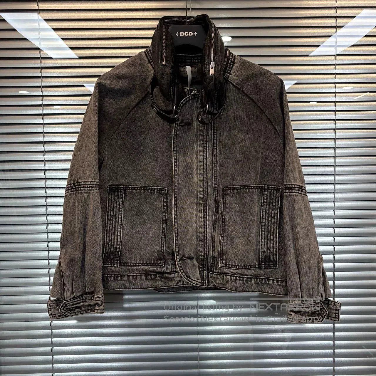 Yves Saint Laurent black denim jacket by ysl. Size US M / EU 48-50 / 2 - 1 Thumbnail