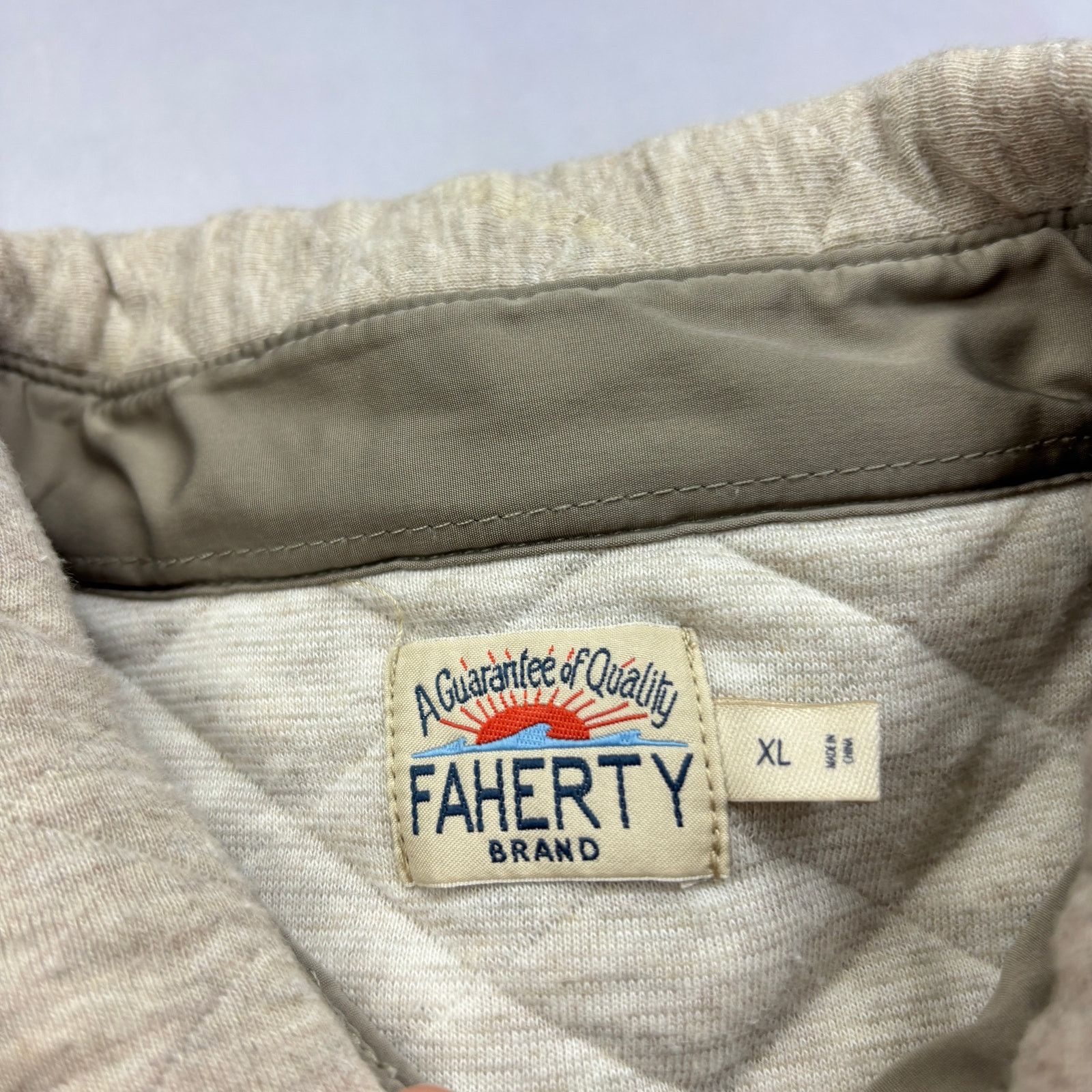 Faherty Faherty Epic Quilted Fleece CPO Shirt Jacket Shacket XL Size US XL / EU 56 / 4 - 4 Thumbnail