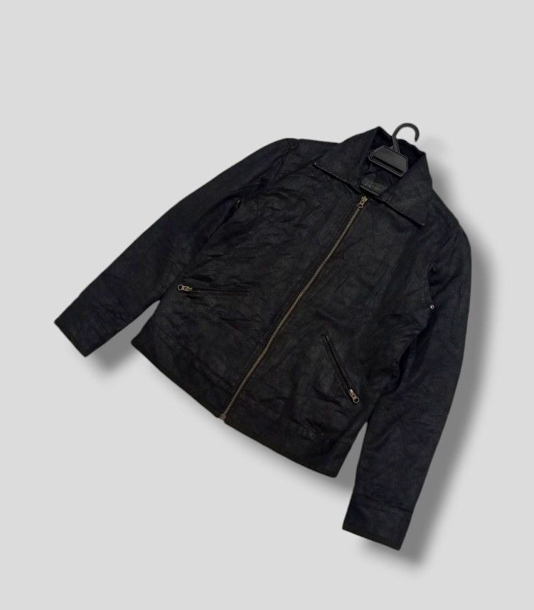 If Six Was Nine A04 Maniac Work Suede Leather Zipper Jacket Size US L / EU 52-54 / 3 - 3 Thumbnail