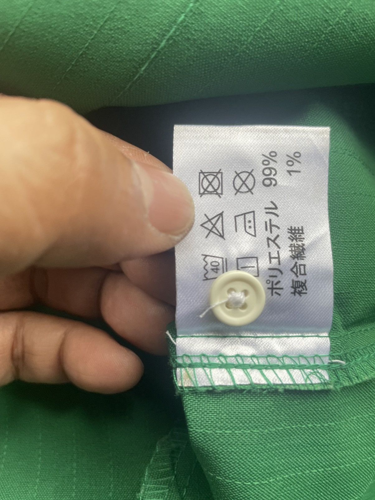 Japanese Brand 7 Eleven Short Sleave Work Shirt Size US L / EU 52-54 / 3 - 12 Thumbnail