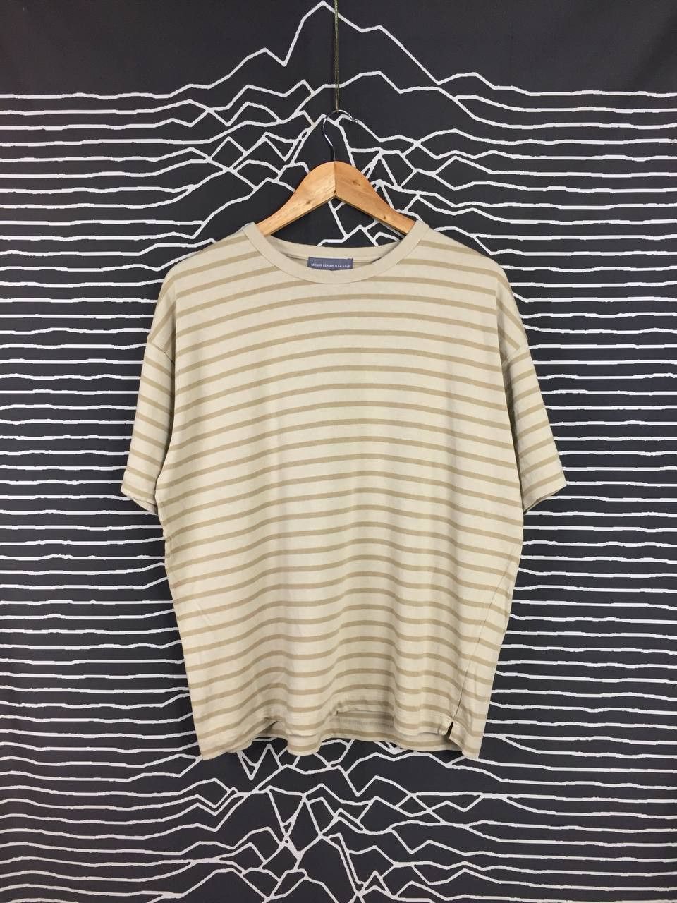 Japanese Brand × Vintage SEASON REASON By Lin & Red Striped Tee Size US L / EU 52-54 / 3 - 1 Thumbnail