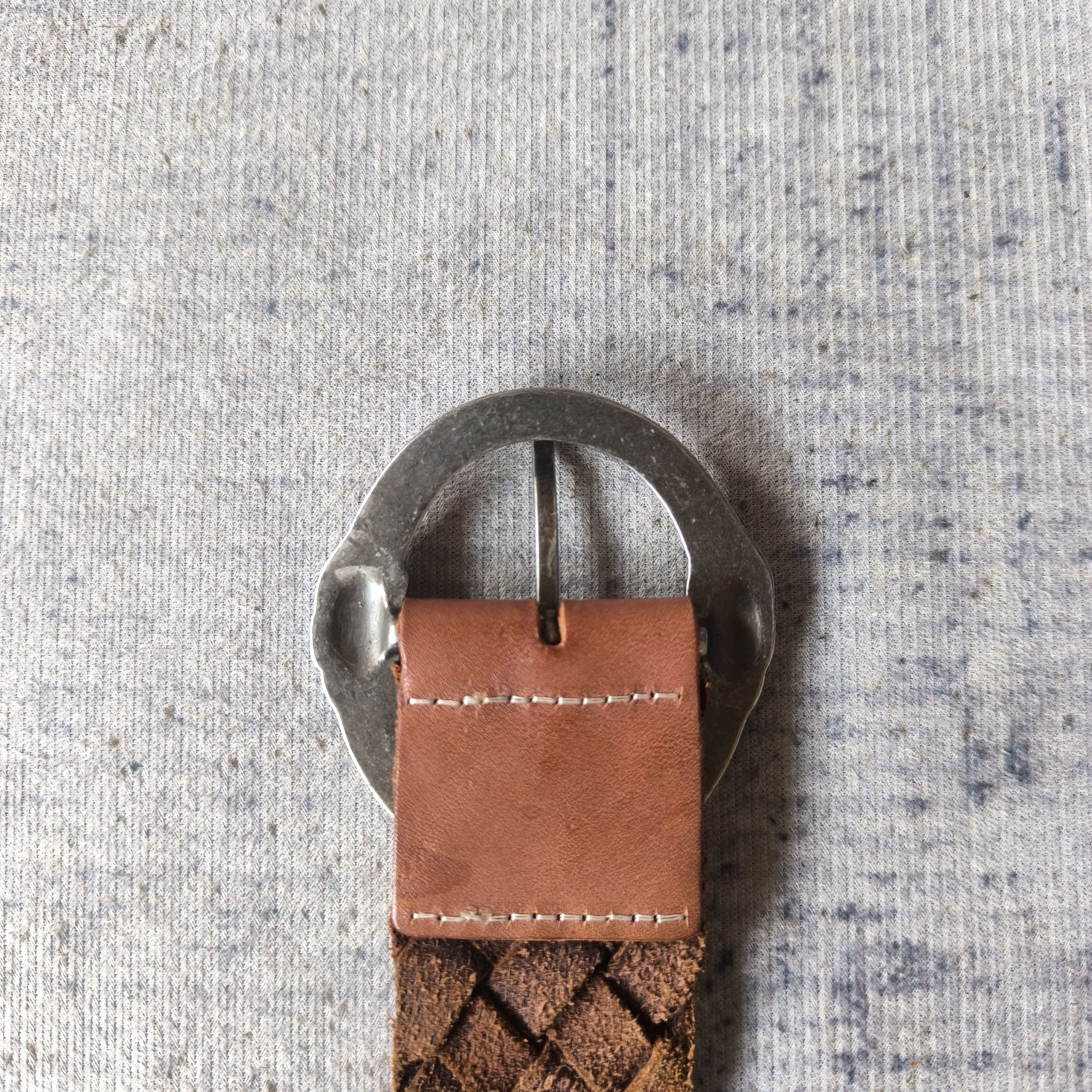 PPFM 🧵Garrison flower japanese crafted leather belt Size ONE SIZE - 5 Thumbnail
