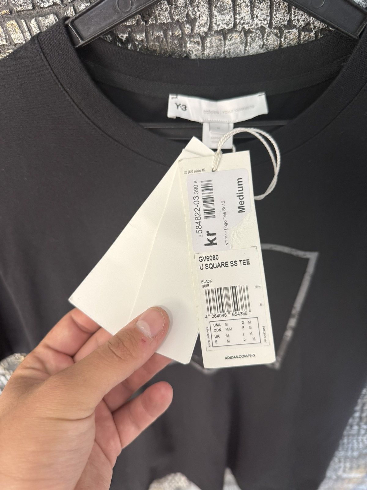 Yohji Yamamoto Adidas Yohji Yamamoto Y3 T- shirts Size US M / EU 48-50 / 2 - 14 Thumbnail