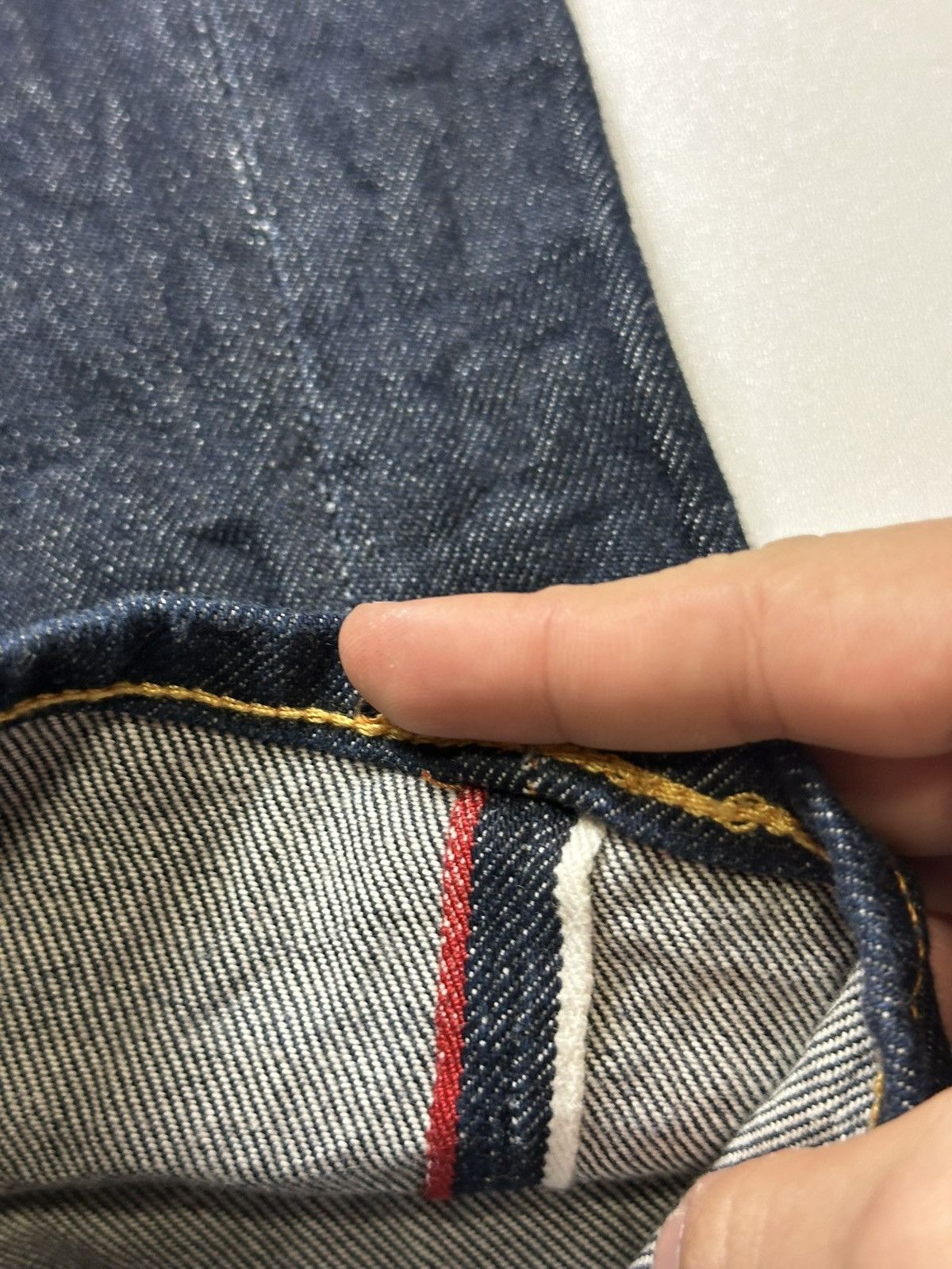 Evisu Vintage Evisu Big Daicock Face Slevedge Jeans Size US 31 - 16 Thumbnail