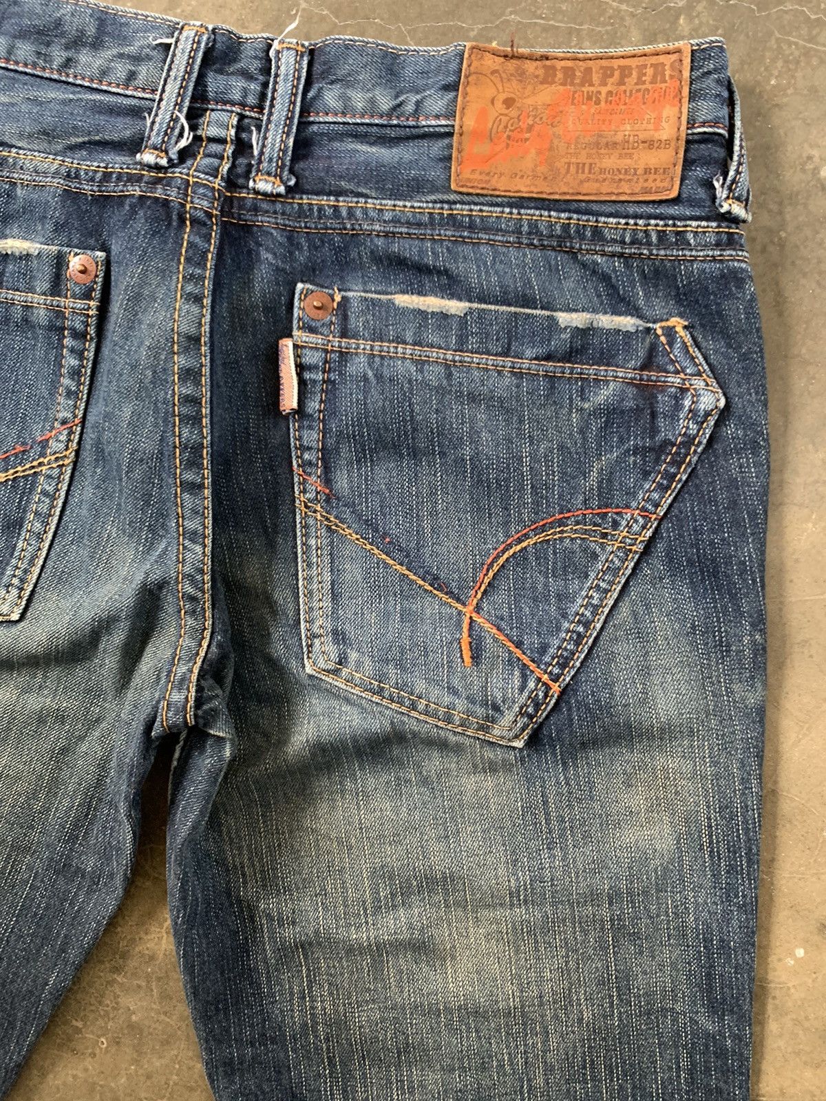 Tornado Mart Super Flare Jeans Mud Rusty Japan Brappers Bush Pant Jeans Size 31" - 14 Thumbnail