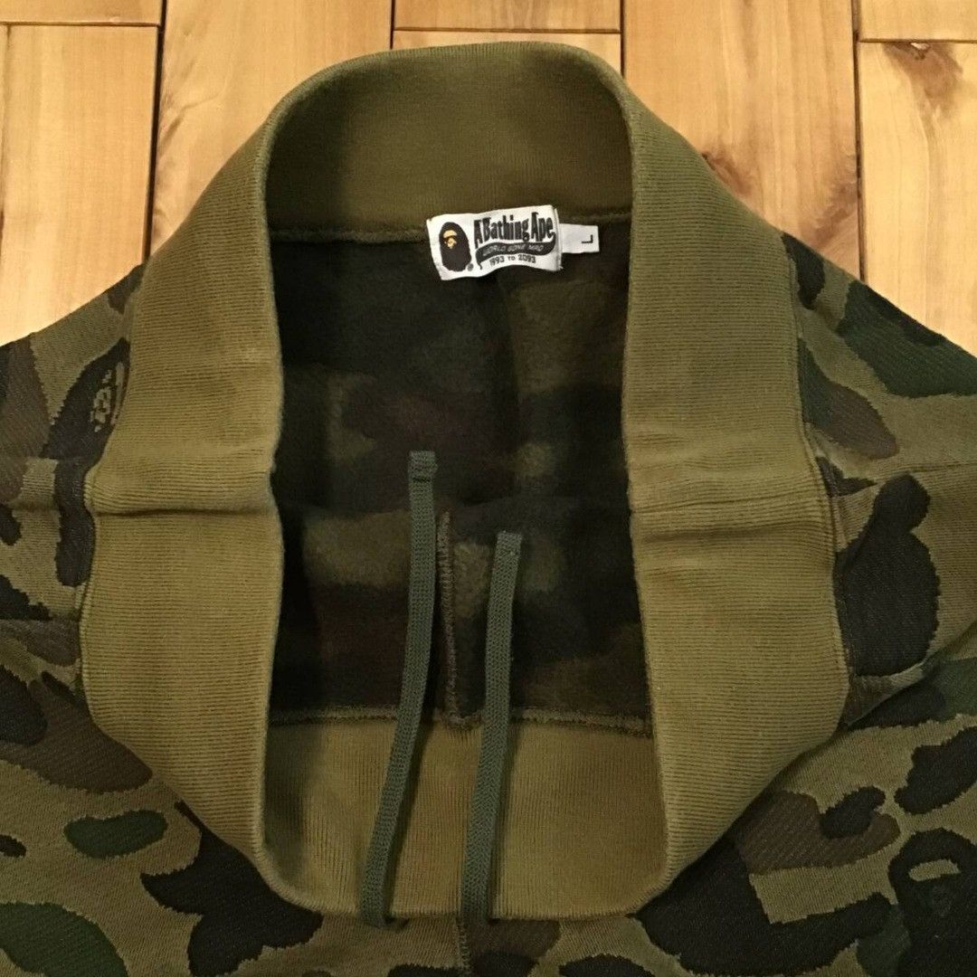 Bape BAPE Jacquard camo sweat pants 1st camo green APE ★size L Size US 34 / EU 50 - 7 Thumbnail
