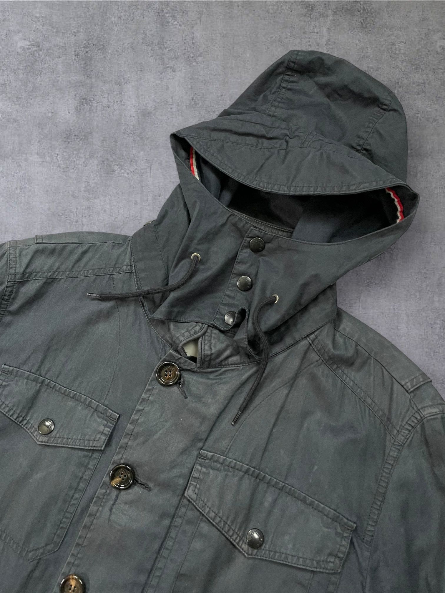 Moncler Moncler RainCoat black Size US L / EU 52-54 / 3 - 2 Thumbnail