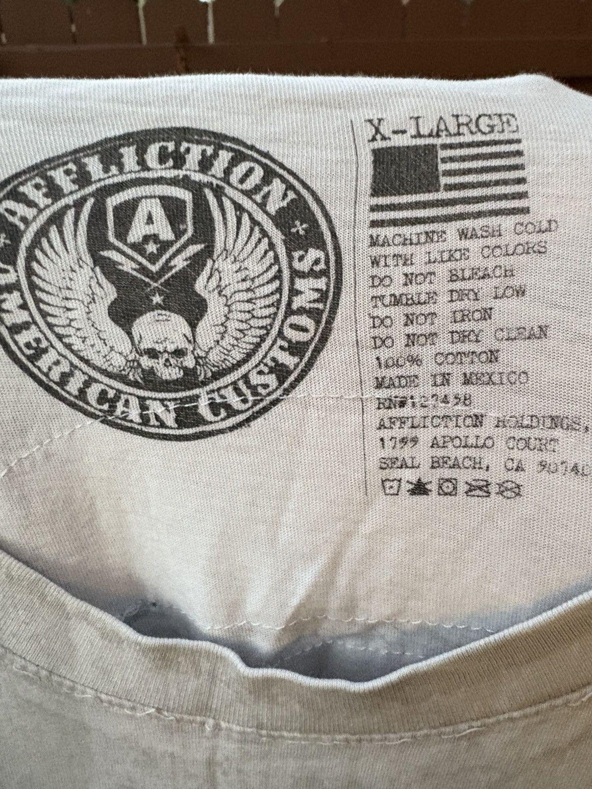 Affliction × Vintage Affliction ironsmiths double layer snake tee Size US XL / EU 56 / 4 - 3 Thumbnail