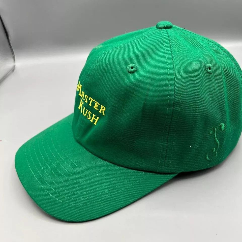 Grassroots California Master Kush Hat Men Green Skate Grassroots Strap Back Cap Size ONE SIZE - 2 Thumbnail