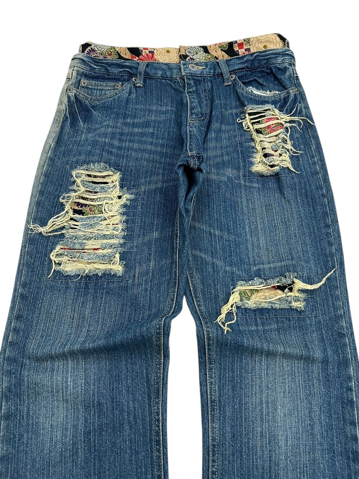 Japanese Brand Vintage Japanese Brand Karakuri Distresed Size US 30 / EU 46 - 4 Thumbnail