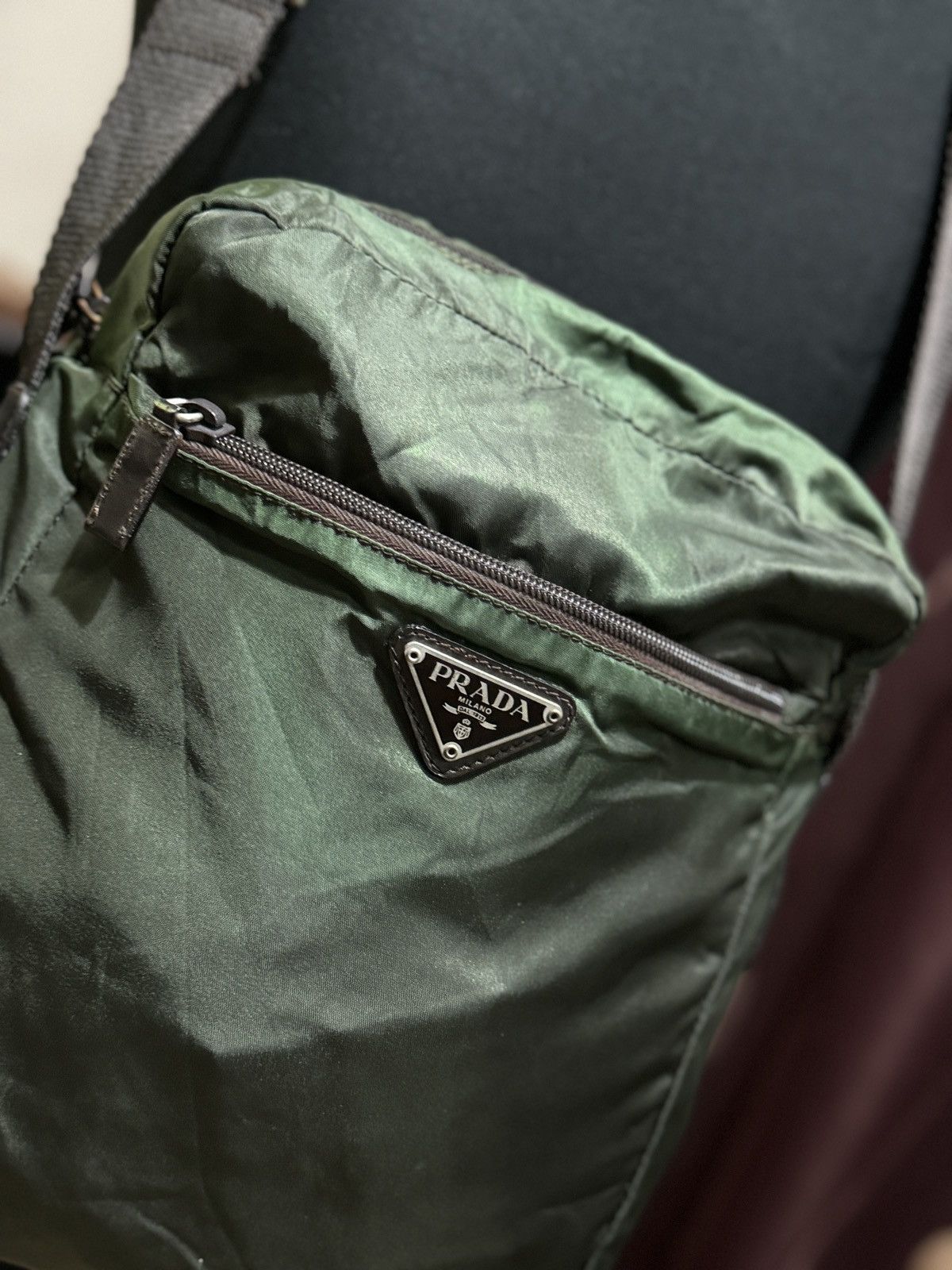 Prada VINTAGE PRADA NYLON SLING BAG Size ONE SIZE - 3 Thumbnail