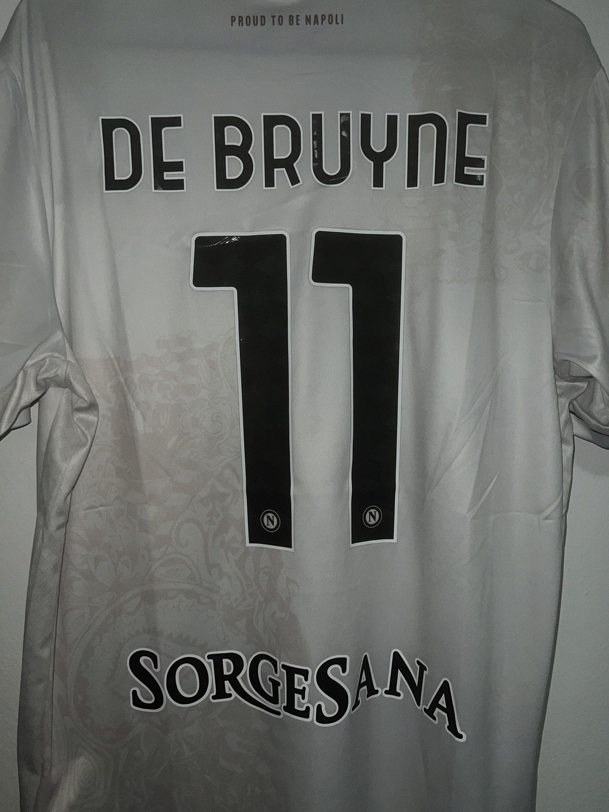 Other Napoli De bruyne 11# Away Replica Soccer Jersey 2025/26 Size US L / EU 52-54 / 3 - 4 Thumbnail
