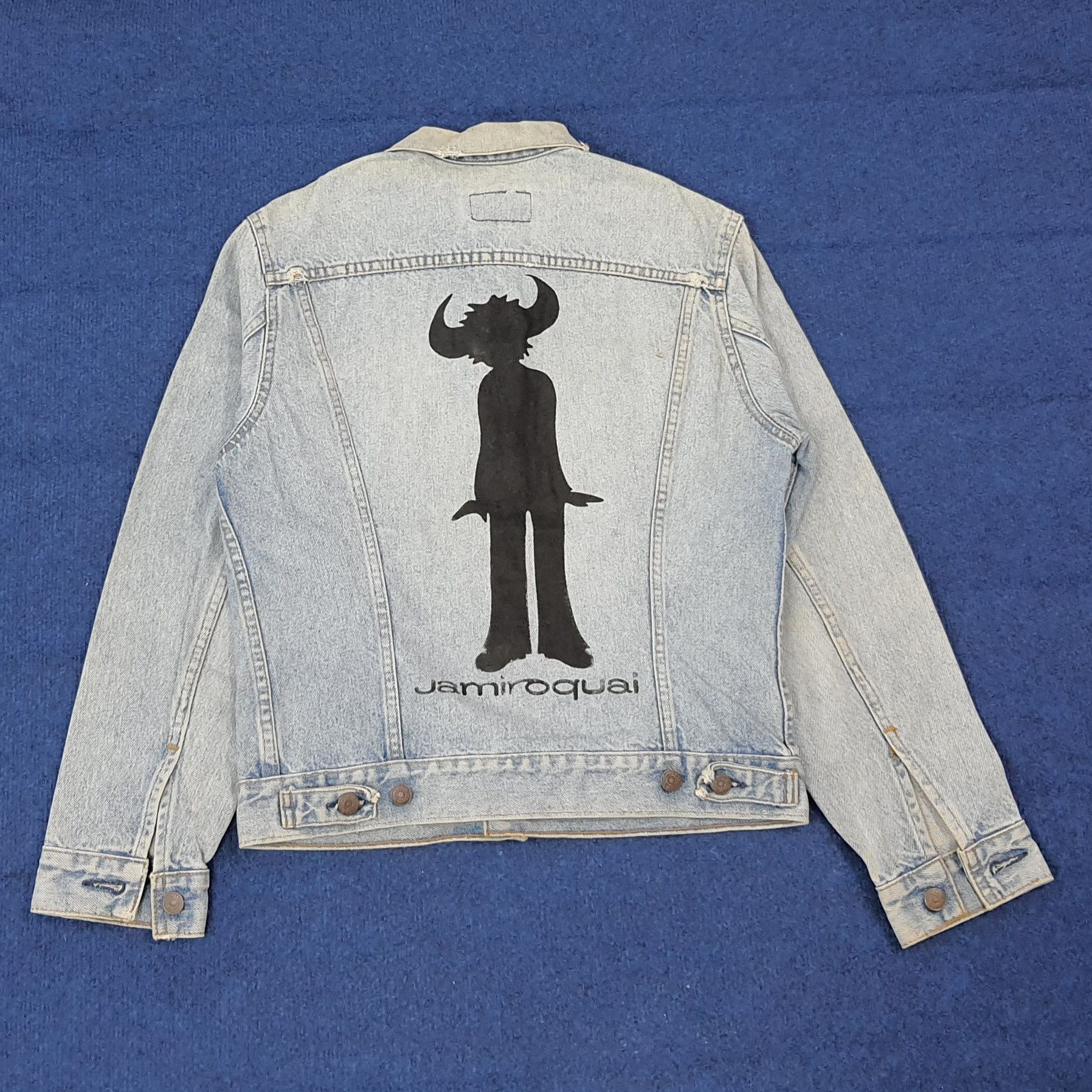Levi's Vintage 90s Levi’s Custom Jamiroquai Buffalo Denim C277N2 Size US S / EU 44-46 / 1 - 1 Thumbnail