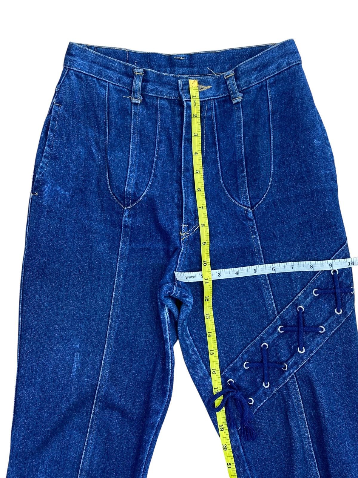 Japanese Brand Japanese Brand Tie Up Arrow Line Style Jeans Size US 26 / EU 42 - 10 Thumbnail