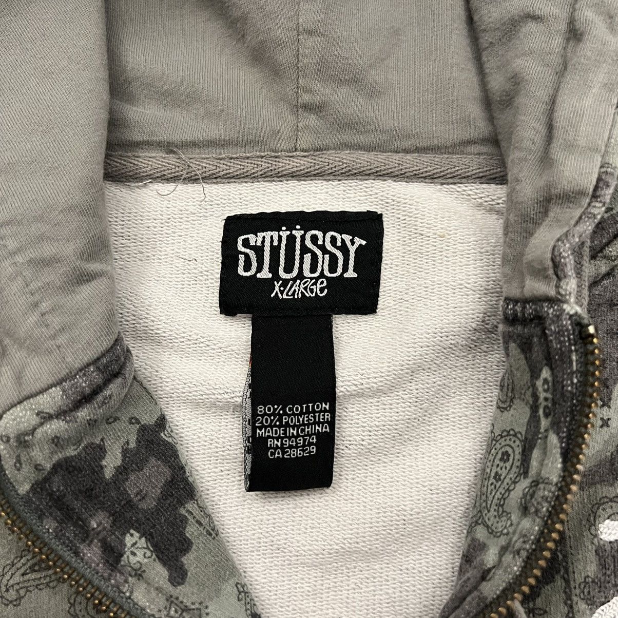 Stussy Stussy Peace and Prosperity Camo Zip Up Hoodie Size US XL / EU 56 / 4 - 8 Thumbnail