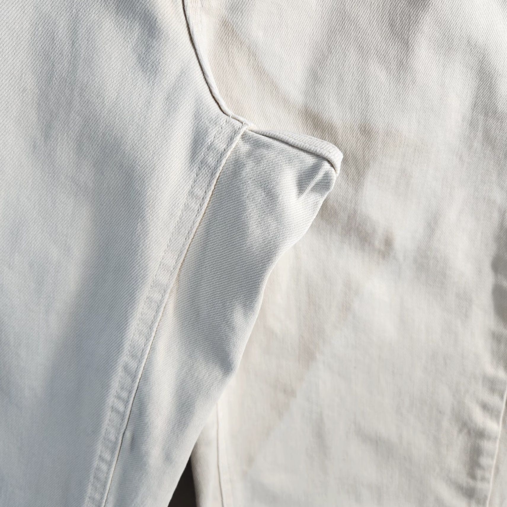 Everlane Everlane Womens |2 Short| Sandstone Utility Straight-Leg Crop Pants Beige Cotton Twill High Rise Front Pockets Cropped 24" Inseam Womens Size 26" / US 2 / IT 38 - 7 Thumbnail