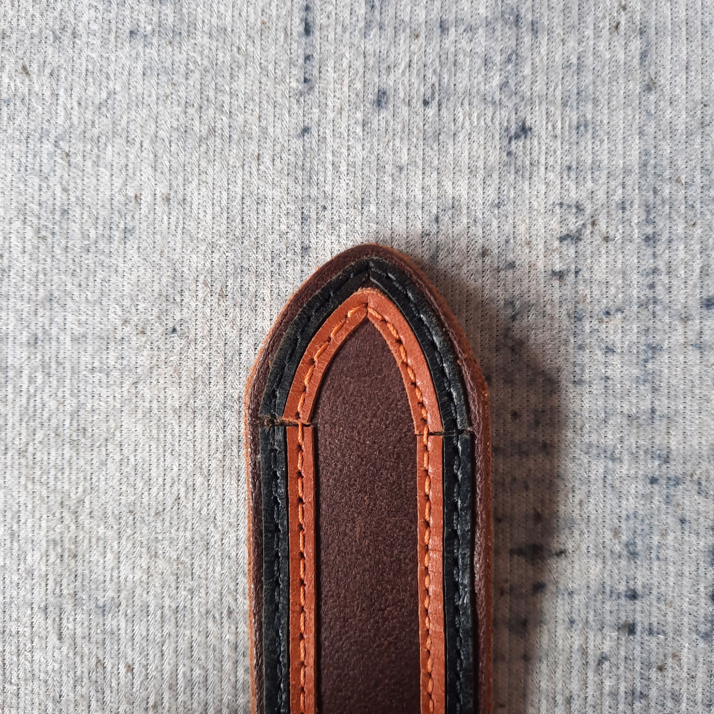 Edwin ⚒️ Edwin japan garrison stripes cowboy style leather belt Size ONE SIZE - 5 Thumbnail