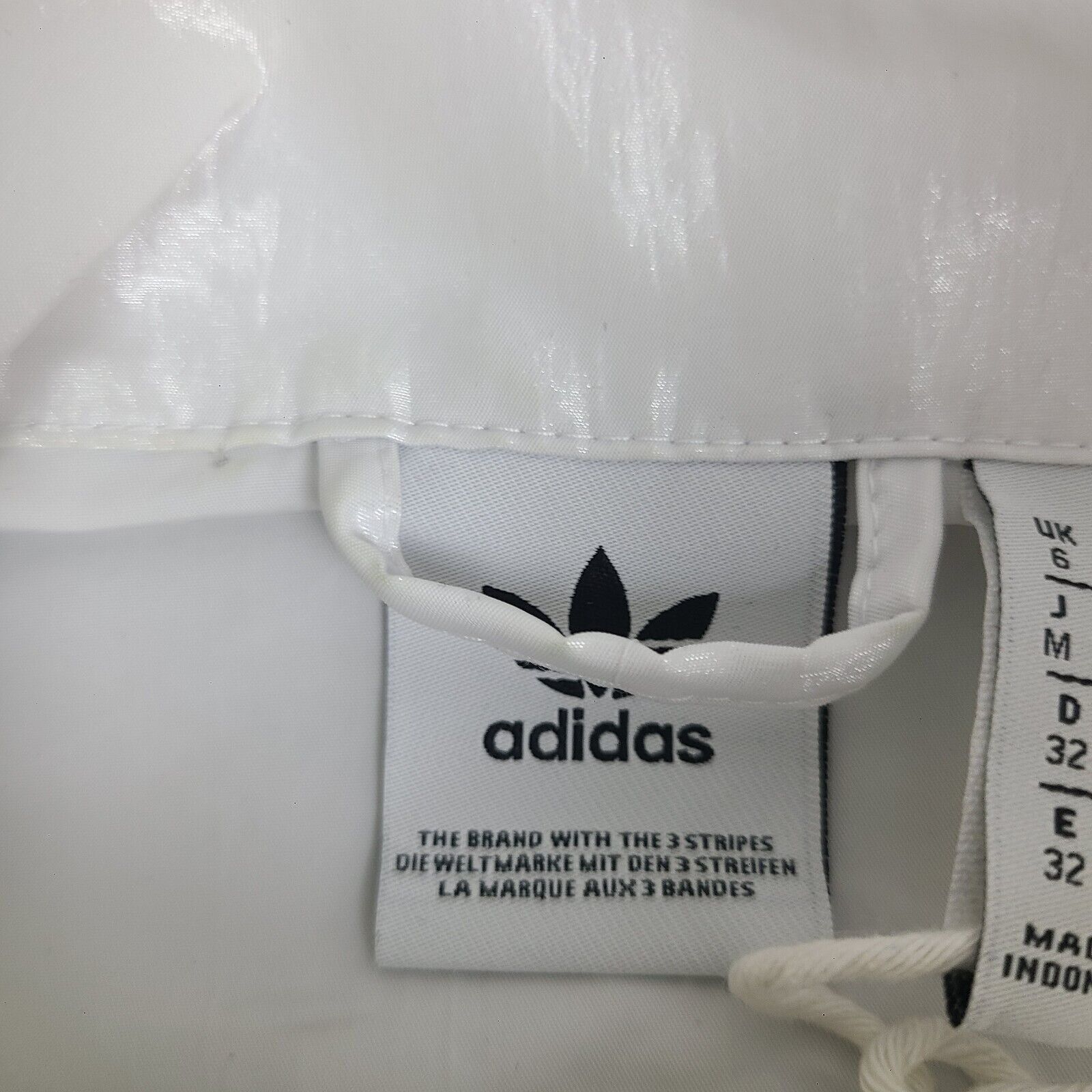 Adidas Adidas Womens yellow white full zip jacket 3 stripes size X- Size XS / US 0-2 / IT 36-38 - 6 Thumbnail