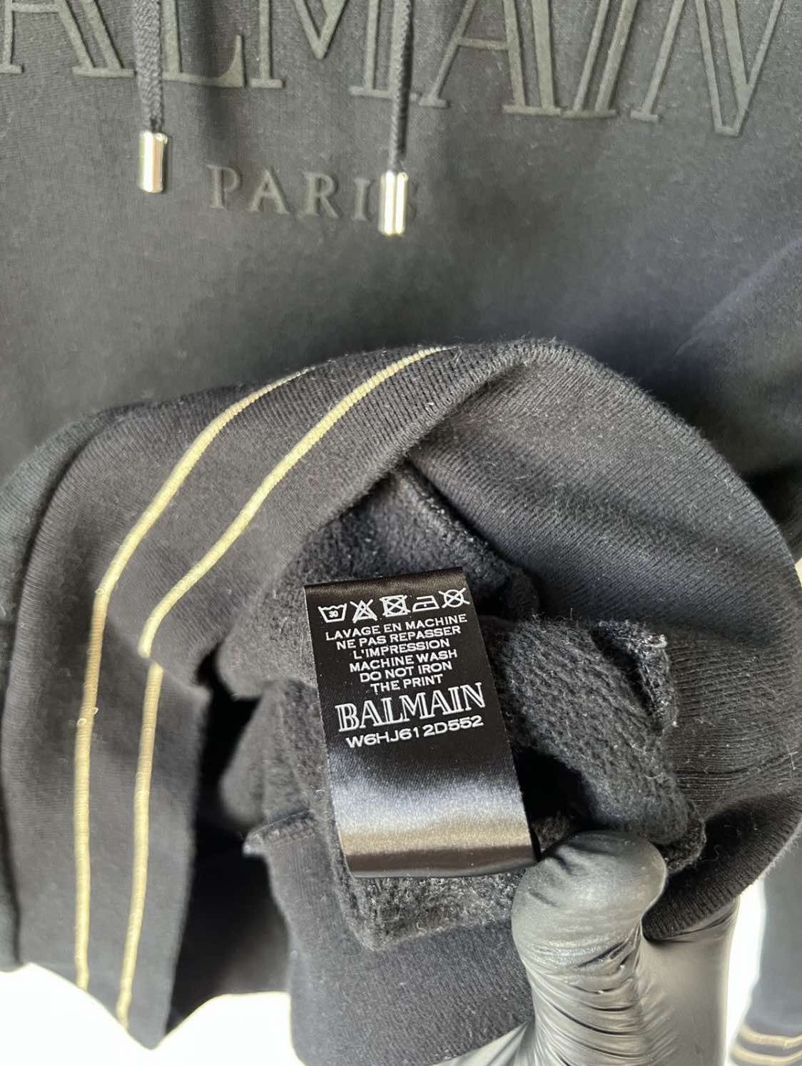 Balmain Balmain Paris Zipper Biker Hoodie Size US M / EU 48-50 / 2 - 8 Thumbnail