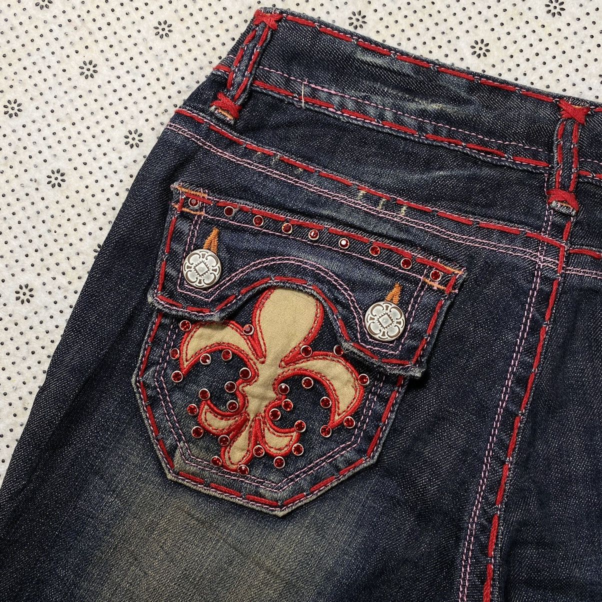 Hysteric Glamour Stylish Pant By Max Blue Size 29" - 9 Thumbnail